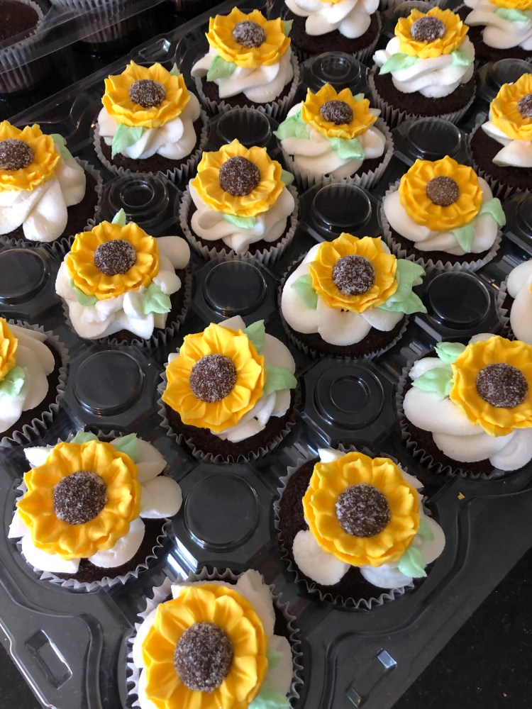 Sunflower Cupcakes